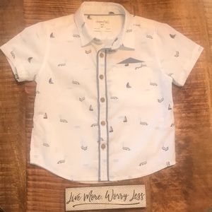 Boys Button Dress Shirt